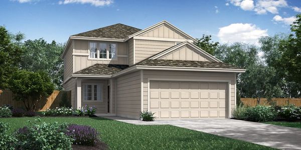 New construction Single-Family house The Walker, 707 Stampede Road, San Marcos, TX 78666 - photo