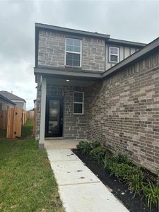 New construction Single-Family house 5734 Blue Grama Drive, Katy, TX 77493 WHITNEY- photo 0