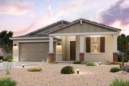 New construction Single-Family house 1919 S 245Th Drive, Buckeye, AZ 85326 Plan 6- photo 0 0