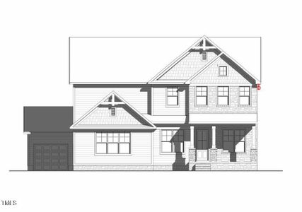 New construction Single-Family house 8421 Brady Pointe Road, Fuquay Varina, NC 27526 Vanderburgh - photo 0 0