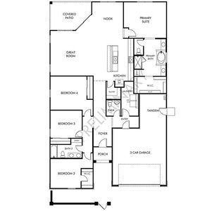 New construction Single-Family house Amber, 17864 West Coolidge Street, Goodyear, AZ 85395 - photo