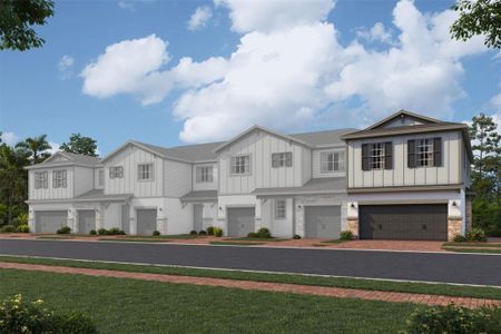 New construction Townhouse house 4627 Campsite Loop, Orlando, FL 32824 San Mateo- photo 0 0