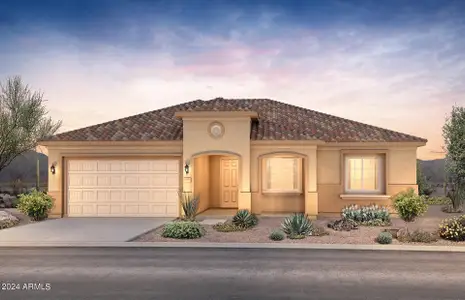 New construction Single-Family house 7772 W Mockingbird Way, Florence, AZ 85132 Pursuit- photo 0