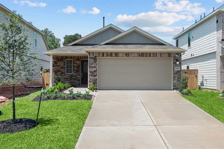 New construction Single-Family house 9722 Fuller Fork, Montgomery, TX 77316 Boxwood - Smart Series- photo 0 0