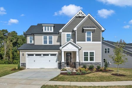 New construction Single-Family house 9113 Dupree Meadow Drive, Angier, NC 27501 - photo 0