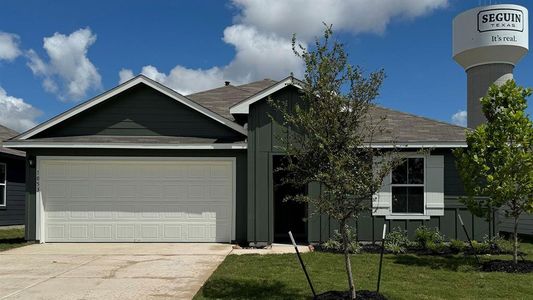 New construction Single-Family house 1053 Argonne Forest, Seguin, TX 78155 The Irvine- photo 0