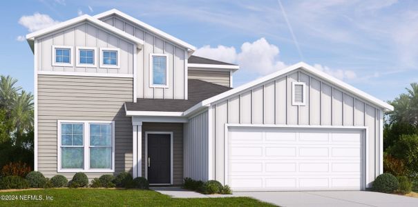 New construction Single-Family house 11330 Tiburon Drive, Jacksonville, FL 32221 Landmark Series - Stranahan- photo 0