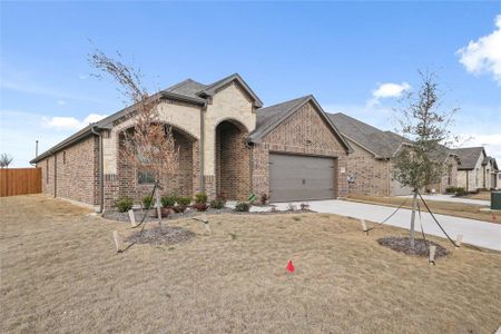 New construction Single-Family house 1013 Verde Creek Court, Crowley, TX 76036 The Carnation- photo 1 1