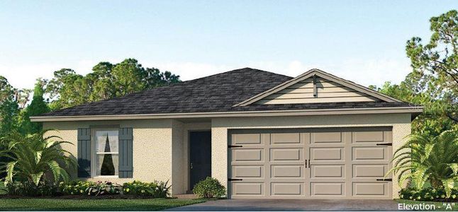 New construction Single-Family house 752 Dromedary Drive, Kissimmee, FL 34759 Freeport- photo 0