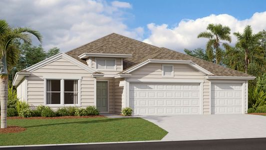 New construction Single-Family house 134 Hulett Woods Rd, Palm Coast, FL 32137 DESTIN- photo 0 0