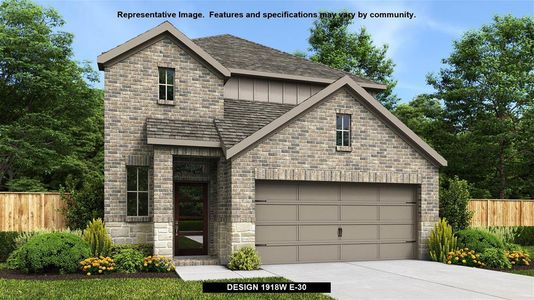 New construction Single-Family house Design 1918W, 101 Lake Como Point, New Braunfels, TX 78130 - photo