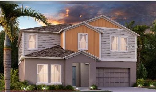 New construction Single-Family house 2462 Oakwood Lane, Davenport, FL 33837 Catalina- photo 0