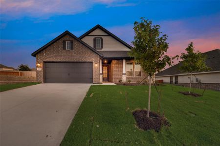 New construction Single-Family house 1404 Whitetail Lane, Azle, TX 76020 Lavon- photo 3 3