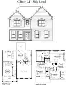 New construction Single-Family house 6015 Ivy Cottage Lane, Austell, GA 30106 Clifton- photo 1 1