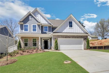 New construction Single-Family house 7025 Manchester Drive, Flowery Branch, GA 30542 - photo 0