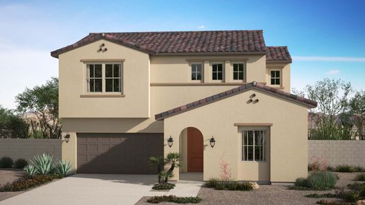 New construction Single-Family house 9232 East Spiral Avenue, Mesa, AZ 85212 Wilson- photo 0