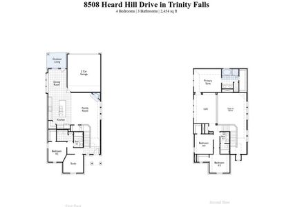 New construction Single-Family house 8508 Heard Hill Drive, McKinney, TX 75071 Belmont Plan- photo