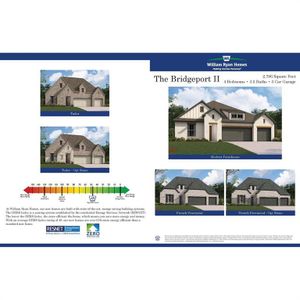New construction Single-Family house 16812 Massawana Drive, Fort Worth, TX 76247 The Bridgeport II - photo 4 4