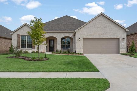 New construction Single-Family house 185 Mustang Colt, Spring, TX 77382 Magnolia- photo 0