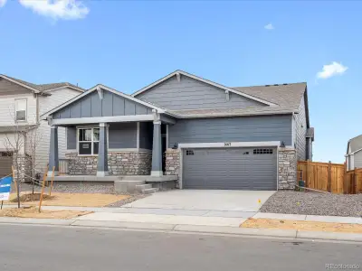 New construction Single-Family house 9149 Pitkin Street, Commerce City, CO 80022 Glenwood- photo 0