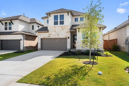 New construction Single-Family house 205 Lariat Loop, Liberty Hill, TX 78642 Hawthorn- photo 28 28