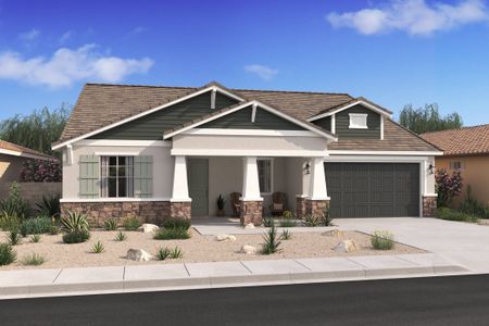 New construction Single-Family house NWC Bowling Rd & Hatman Rd, Maricopa, AZ 85138 - photo 46 46