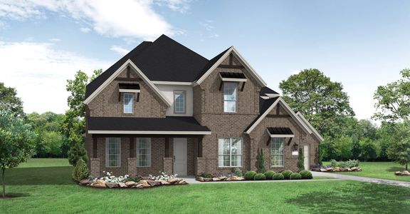 New construction Single-Family house Marietta (4137-DL-60), 740 Waterbrook Parkway, Argyle, TX 76226 - photo