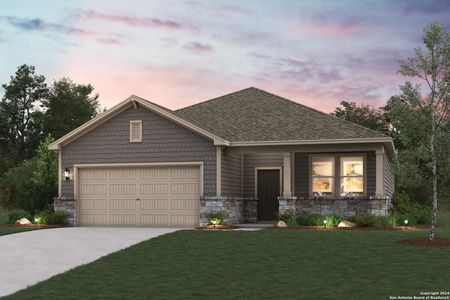 New construction Single-Family house 2536 Solon Lane, Seguin, TX 78155 Bowie - 1786- photo 0