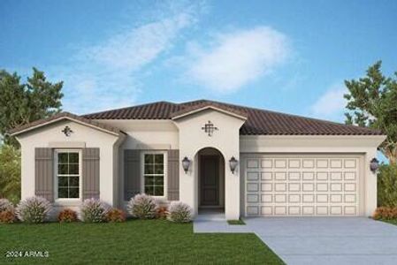 New construction Single-Family house 21369 W Hillcrest Boulevard, Buckeye, AZ 85396 - photo 0