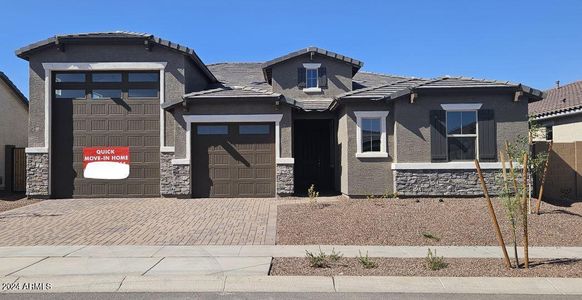 New construction Single-Family house 17592 W Running Deer Trail, Surprise, AZ 85387 Deacon- photo 0