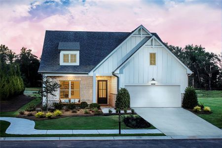 New construction Single-Family house 3450 Steinbeck Street, Cumming, GA 30041 Palisades- photo 0