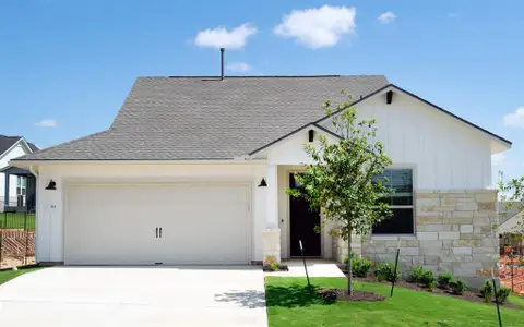 New construction Single-Family house 314 Sweeping Sage Ln, San Marcos, TX 78666 Rhodes- photo 0