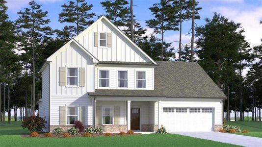 New construction Single-Family house 1280 Red Oak Lane, Loganville, GA 30052 (GA)Grant A 2FE- photo 0