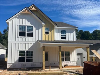 New construction Single-Family house 329 Creek Wood Park Drive, Ball Ground, GA 30107 Hudson- photo 0