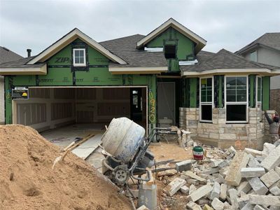 New construction Single-Family house 920 Leaning Oak Ln, Georgetown, TX 78628 Adalynn- photo 15 15