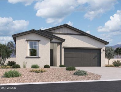 New construction Single-Family house 47818 W Moeller Road, Maricopa, AZ 85139 Iris Homeplan- photo 0 0