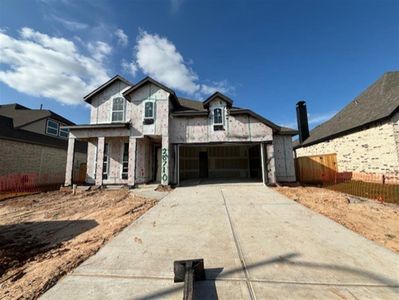 New construction Single-Family house 30710 Verdant Meadow Court, Fulshear, TX 77423 Middleton Plan- photo 1 1