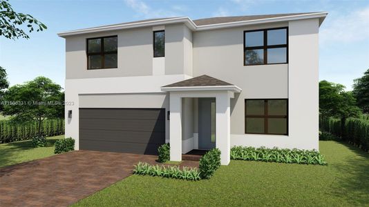 New construction Single-Family house 12924 Sw 265 Terrace, Miami, FL 33032 Hayden- photo 0