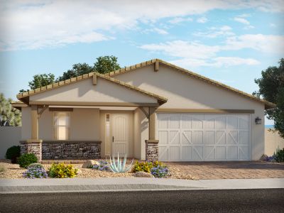 New construction Single-Family house 150 S 175Th Avenue, Goodyear, AZ 85338 Onyx- photo 2 2
