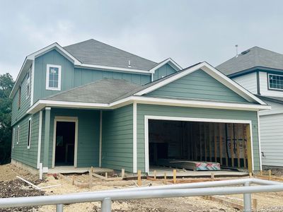 New construction Single-Family house 5914 Argae Path, San Antonio, TX 78253 Redbud- photo 0 0