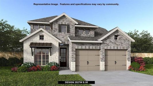 New construction Single-Family house 201 Shadduck Way, Liberty Hill, TX 78642 Design 2527W- photo 0 0