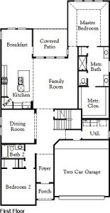 New construction Single-Family house 1448 Cardinal Lane, Round Rock, TX 78681 Kendall (3187-CV-40)- photo 1 1