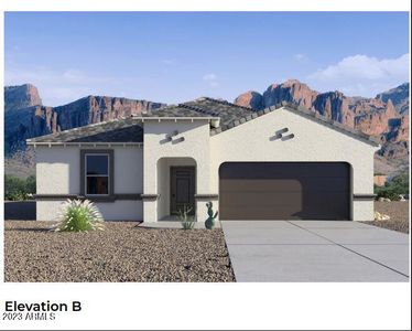 New construction Single-Family house 48633 N Duran Way, Gold Canyon, AZ 85118 Kingston- photo 0