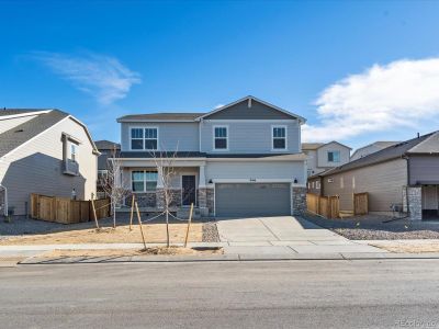 New construction Single-Family house 9147 Pitkin Street, Commerce City, CO 80022 The Waterton- photo 0