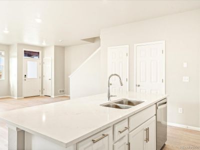 New construction Townhouse house 22331 E 7Th Place, Aurora, CO 80018 The Woodland- photo 3 3