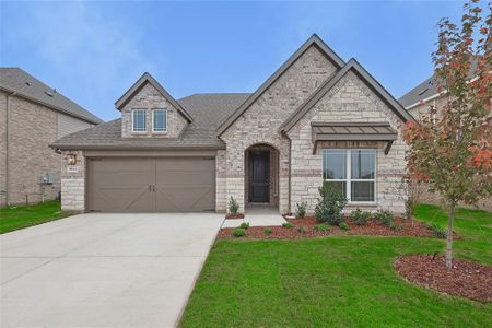 New construction Single-Family house 1044 Water Canna Drive, Fort Worth, TX 76247 Premier Series - Oleander- photo 0