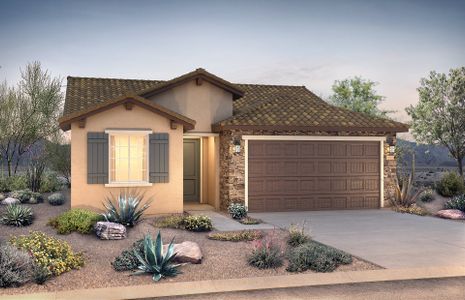 New construction Single-Family house 21281 N 271St Drive, Buckeye, AZ 85396 Traverse- photo 1 1