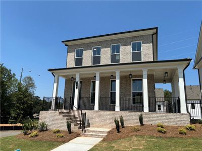 New construction Single-Family house 147 Birch Tree Way, Cumming, GA 30040 The Grayton- photo 0