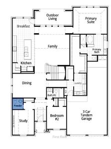New construction Single-Family house 13764 Parkline Way, Aledo, TX 76008 208 Plan- photo 2 2