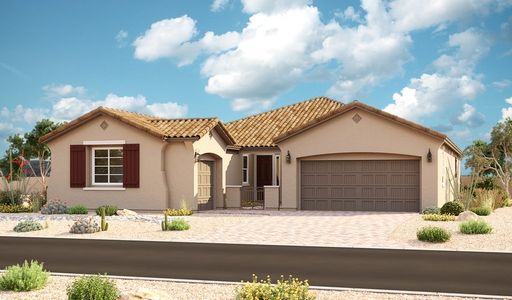 New construction Single-Family house 21736 E. Roundup Way, Queen Creek, AZ 85142 Pomona- photo 0 0